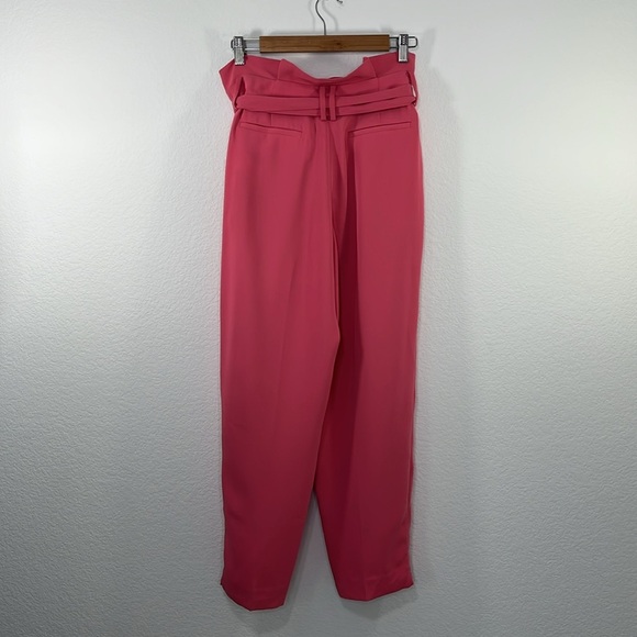 BODEN Melina Trouser Pant Blush Pink size 6R Paperbag Pant - Picture 8 of 12